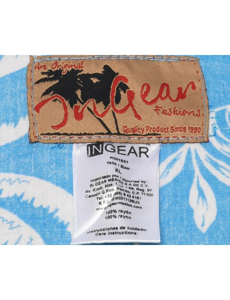 Floral Hawaiian Shirt - XL