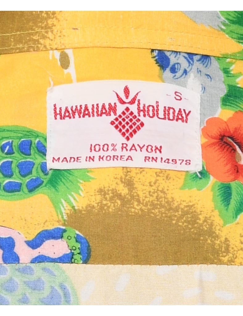 Floral Hawaiian Shirt - S