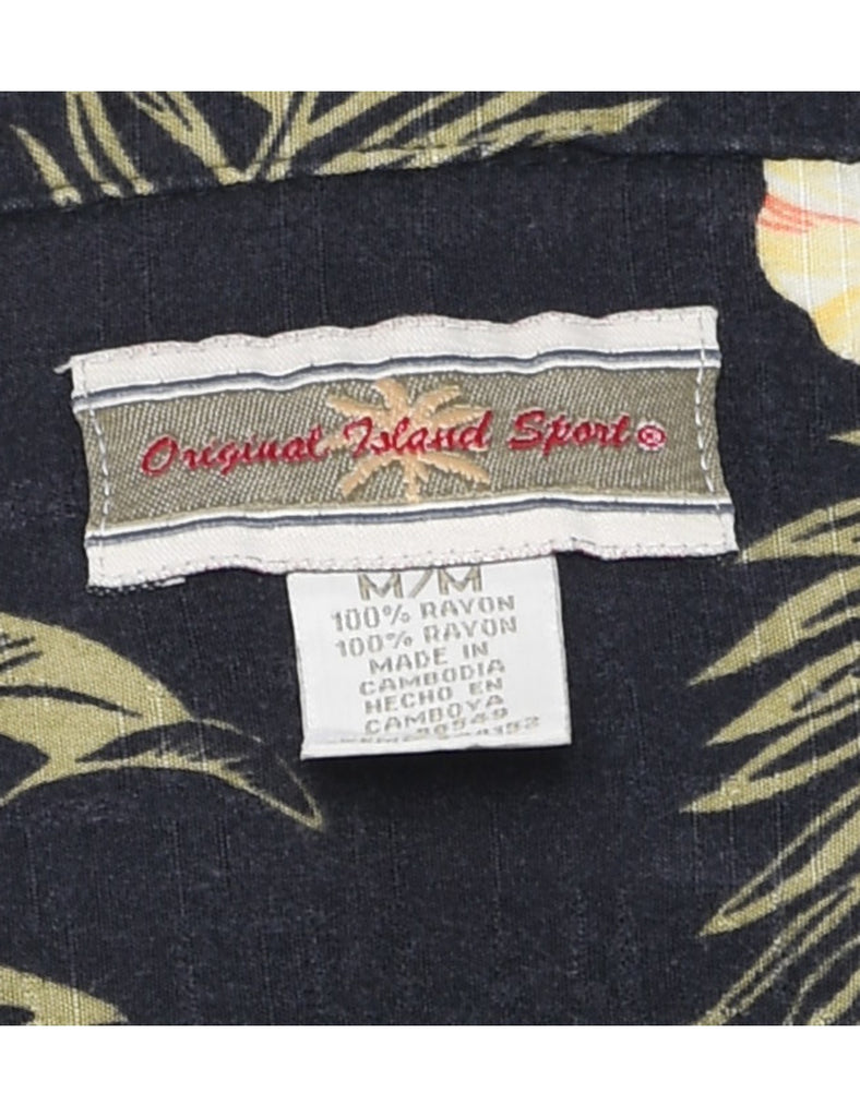 Floral Hawaiian Shirt - M