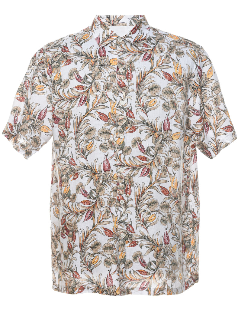 Foliage Hawaiian Shirt - L