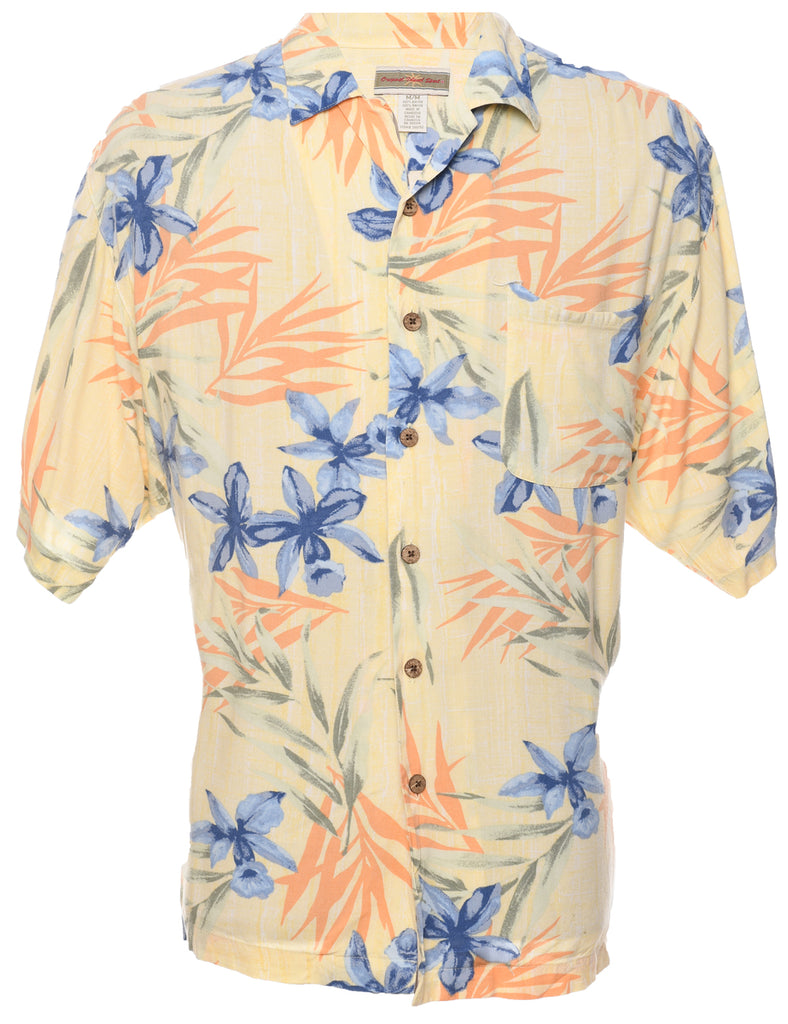 Foliage Hawaiian Shirt - M