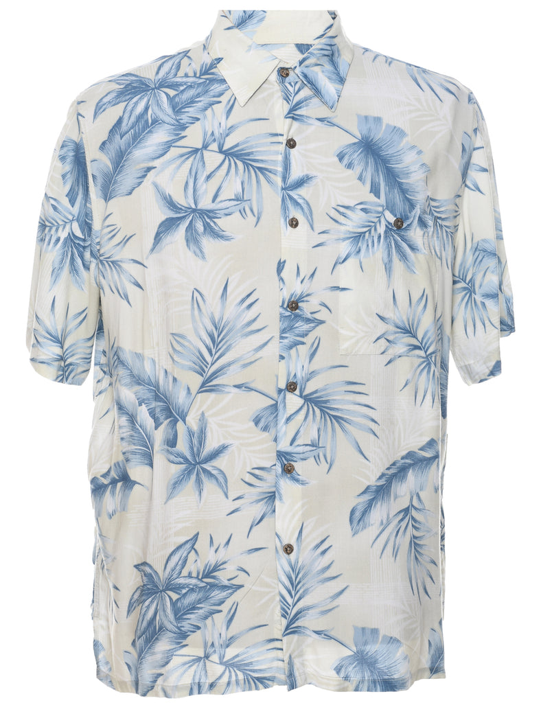 Foliage Hawaiian Shirt - L