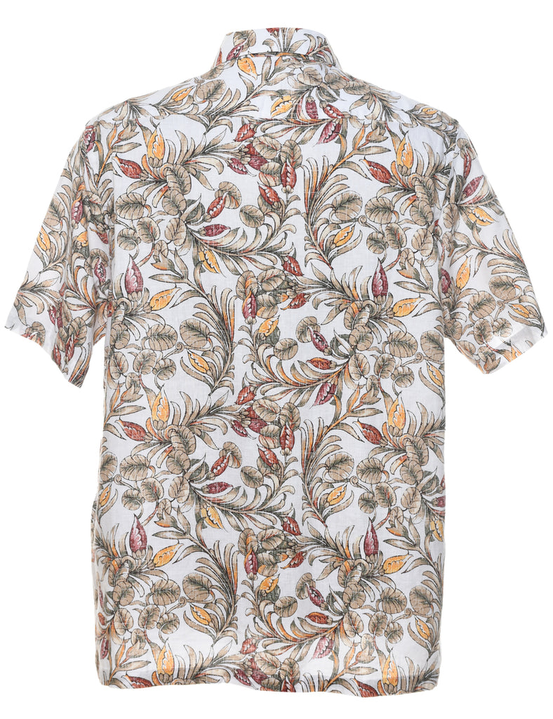 Foliage Hawaiian Shirt - L