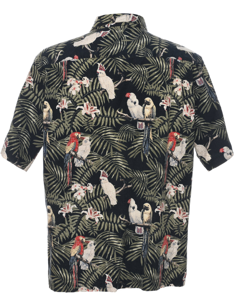 Foliage Hawaiian Shirt - M