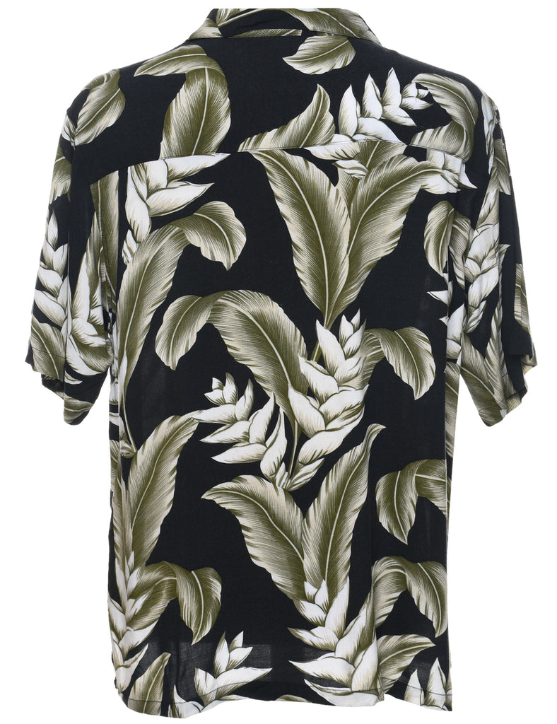 Foliage Hawaiian Shirt - L