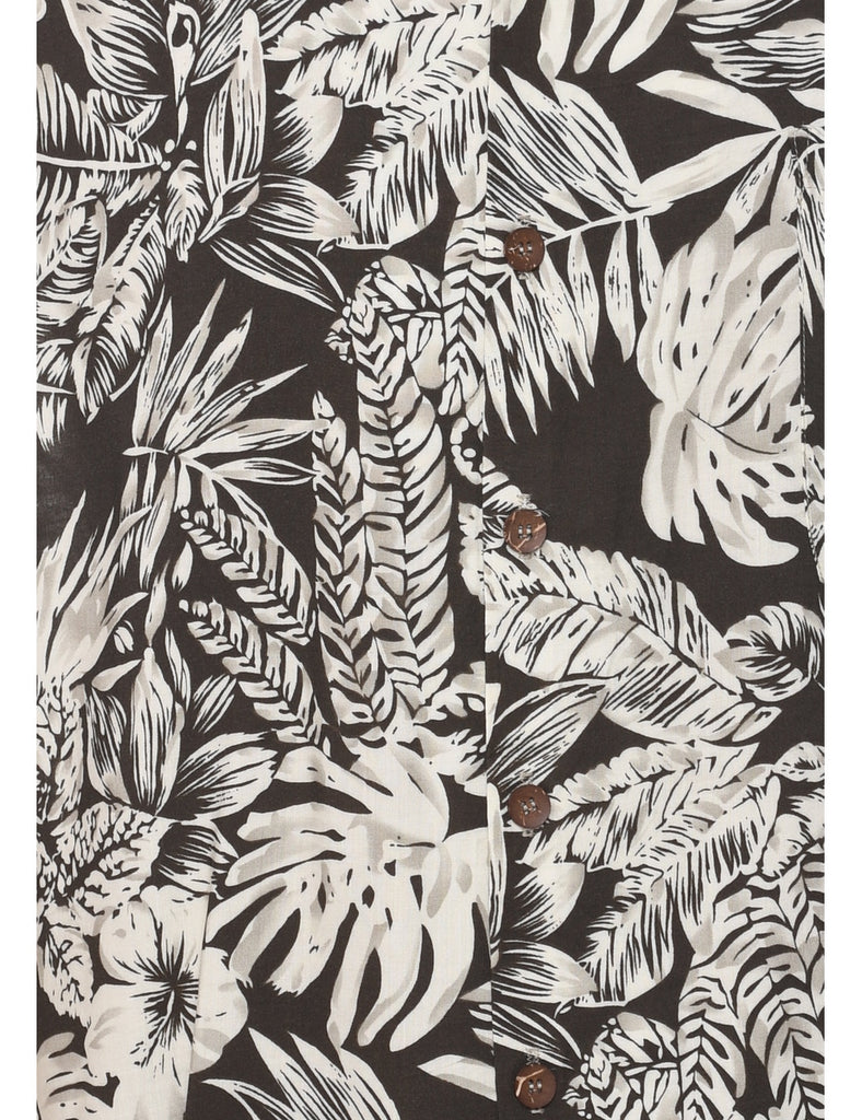 Foliage Hawaiian Shirt - L