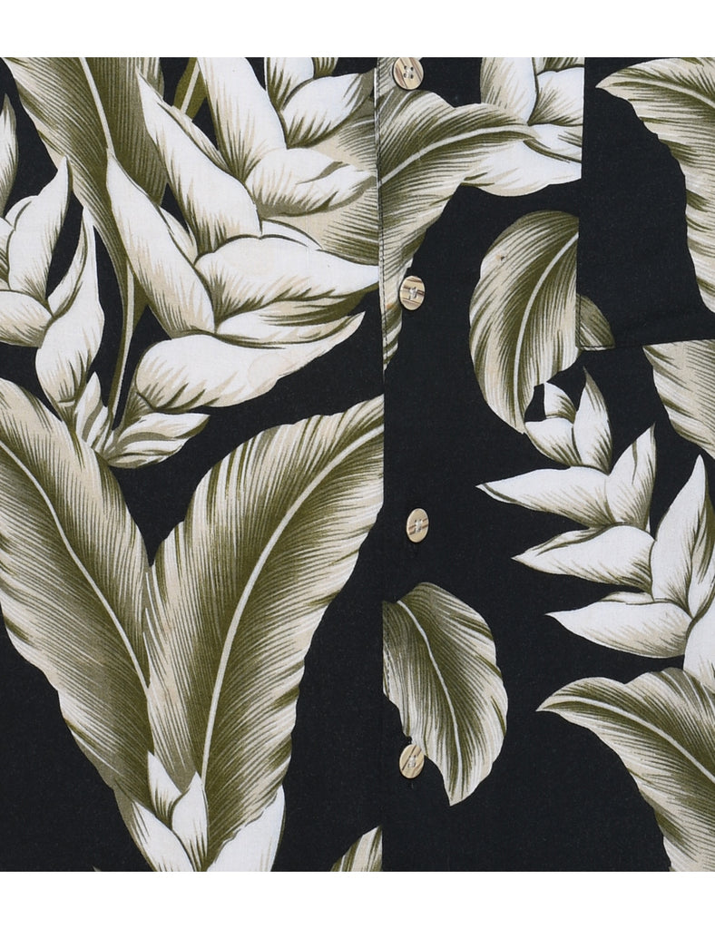 Foliage Hawaiian Shirt - L