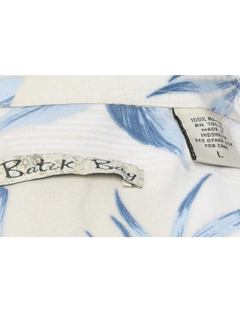 Foliage Hawaiian Shirt - L