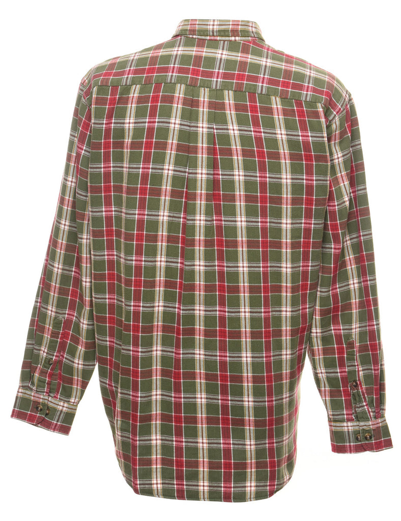 G.H. Bass Checked Shirt - L