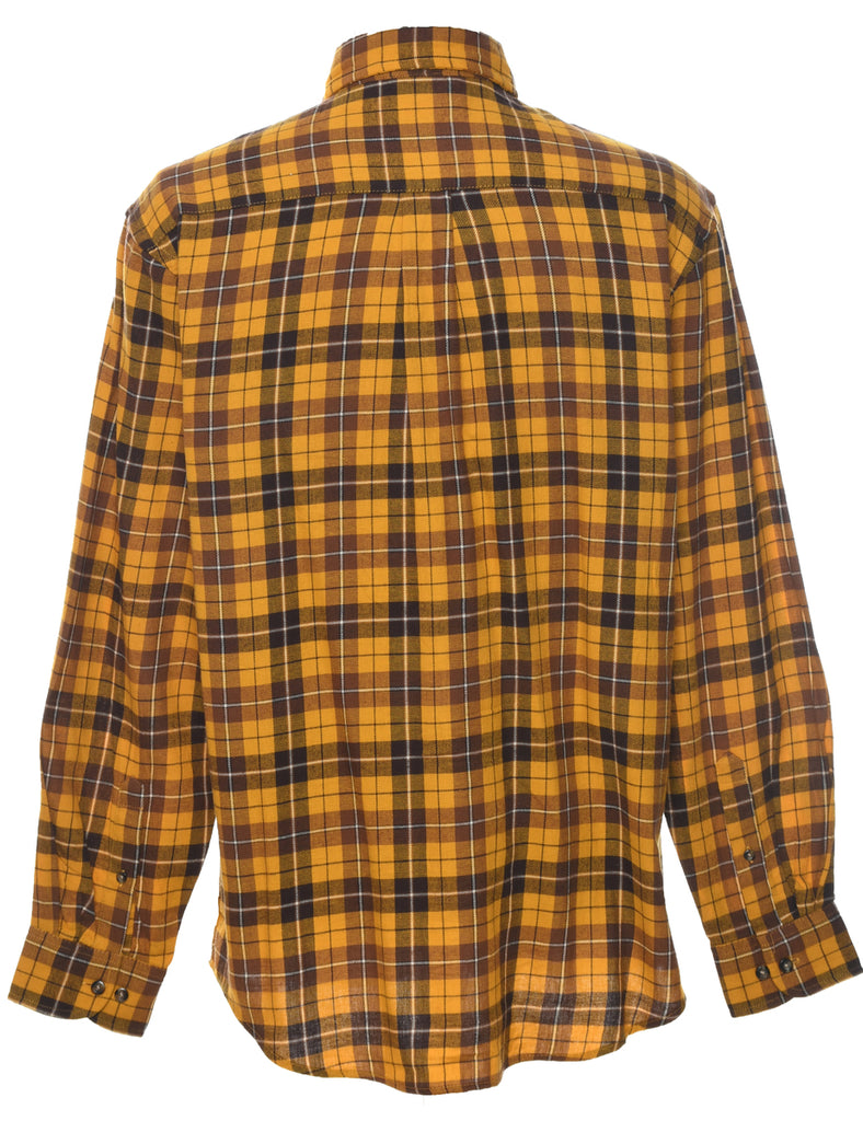 G.H. Bass Checked Shirt - M
