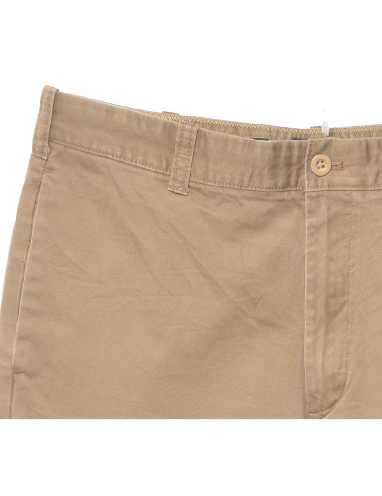 G.H. Bass Light Brown Tapered Trousers - W36 L32