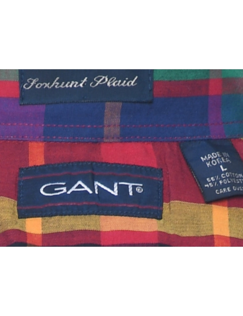 Gant Checked Multi-Colour Shirt - L