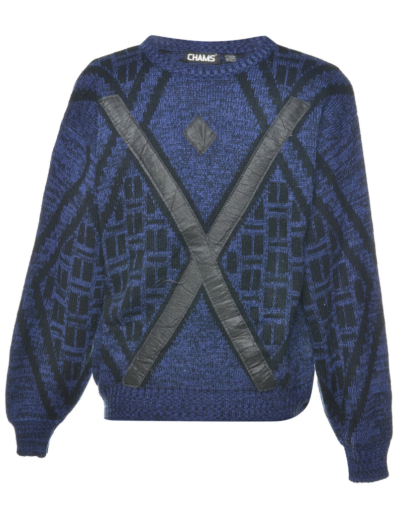 Geometric Pattern Jumper - M