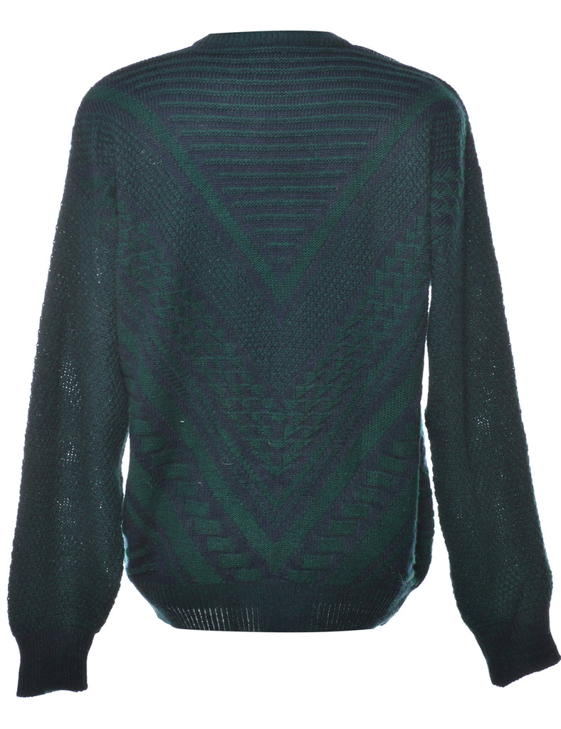 Geometric Pattern Jumper - XL