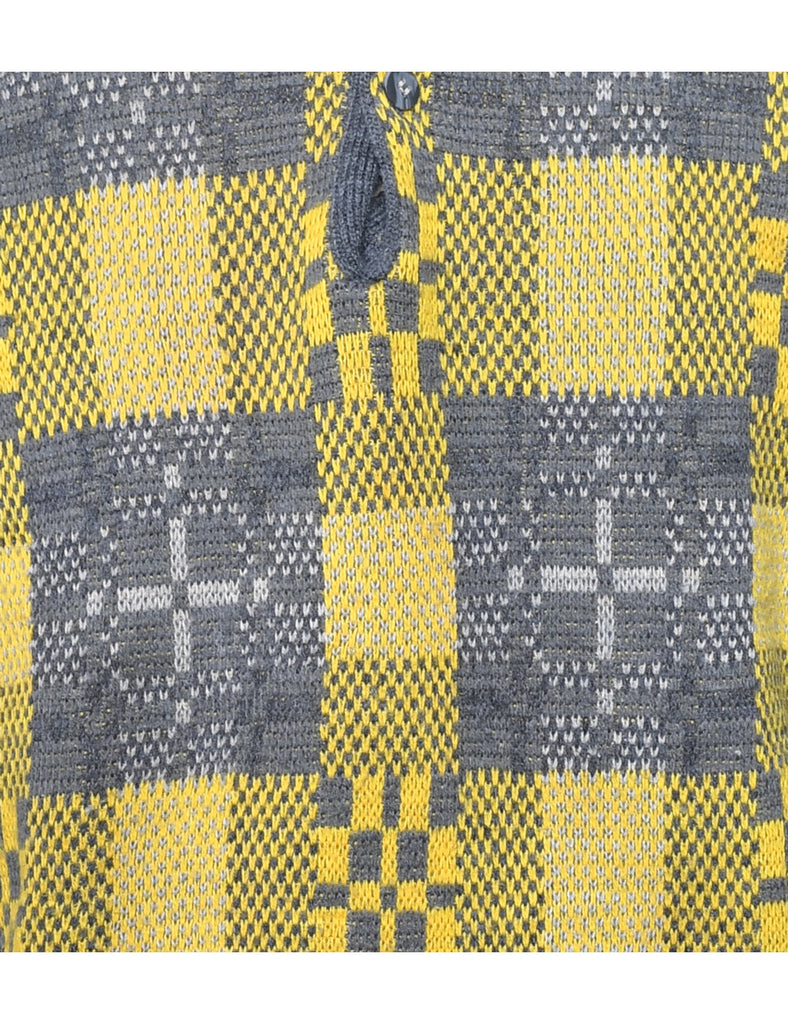 Geometric Pattern Jumper - M