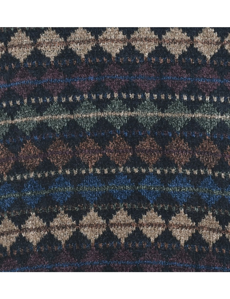Geometric Pattern Jumper - L