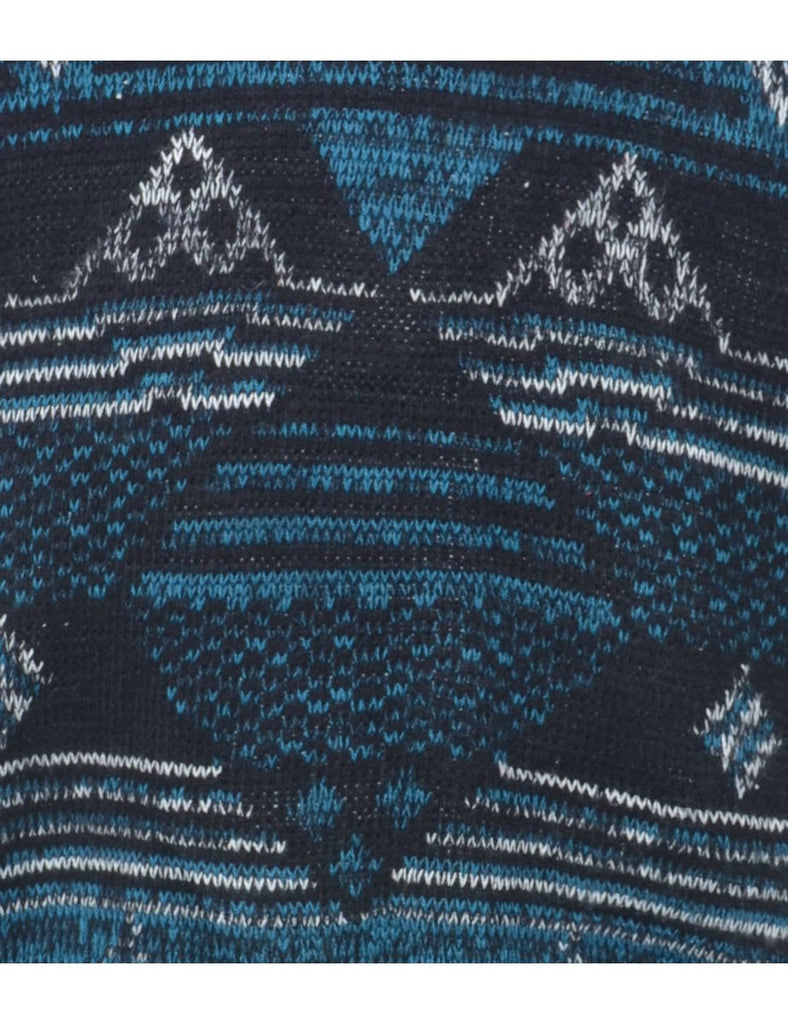 Geometric Pattern Jumper - L