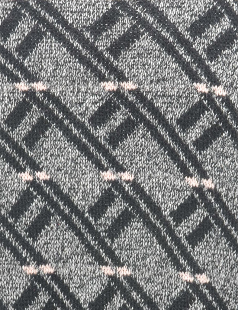 Geometric Pattern Jumper - S