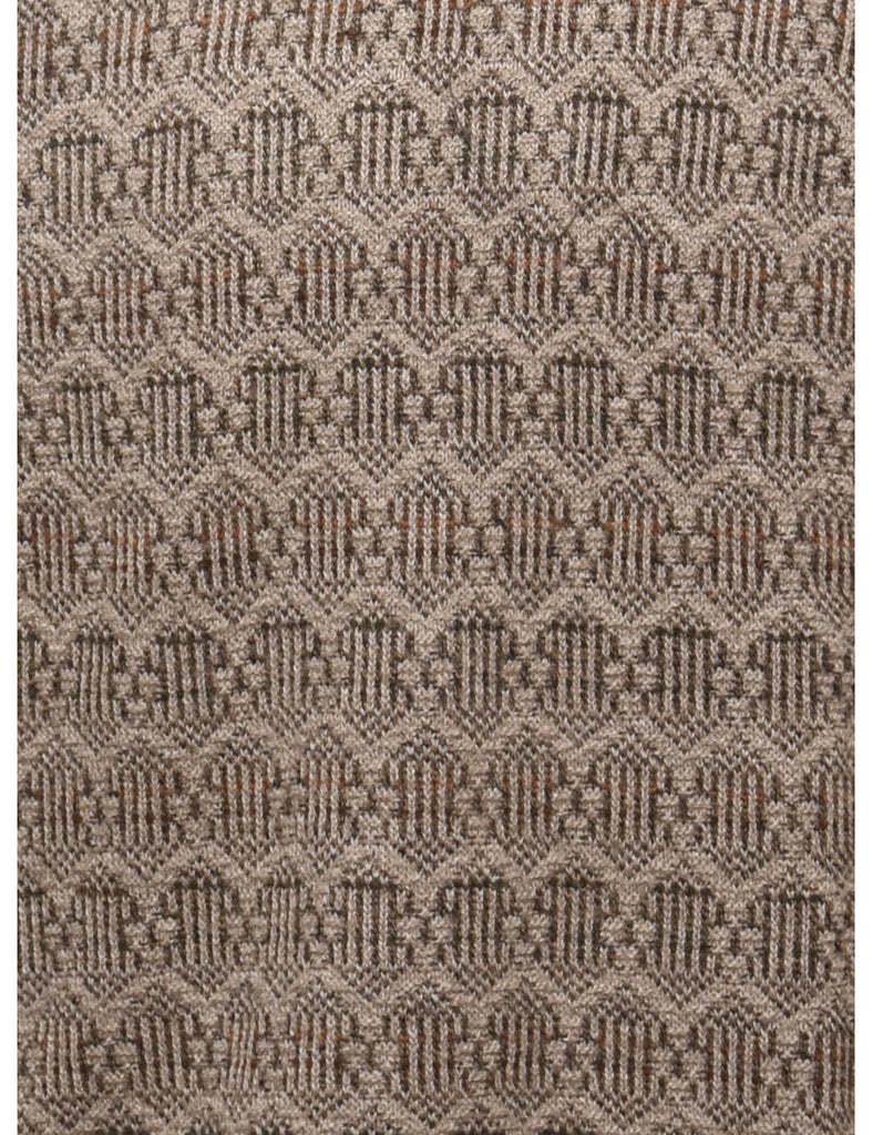 Geometric Pattern Jumper - XL