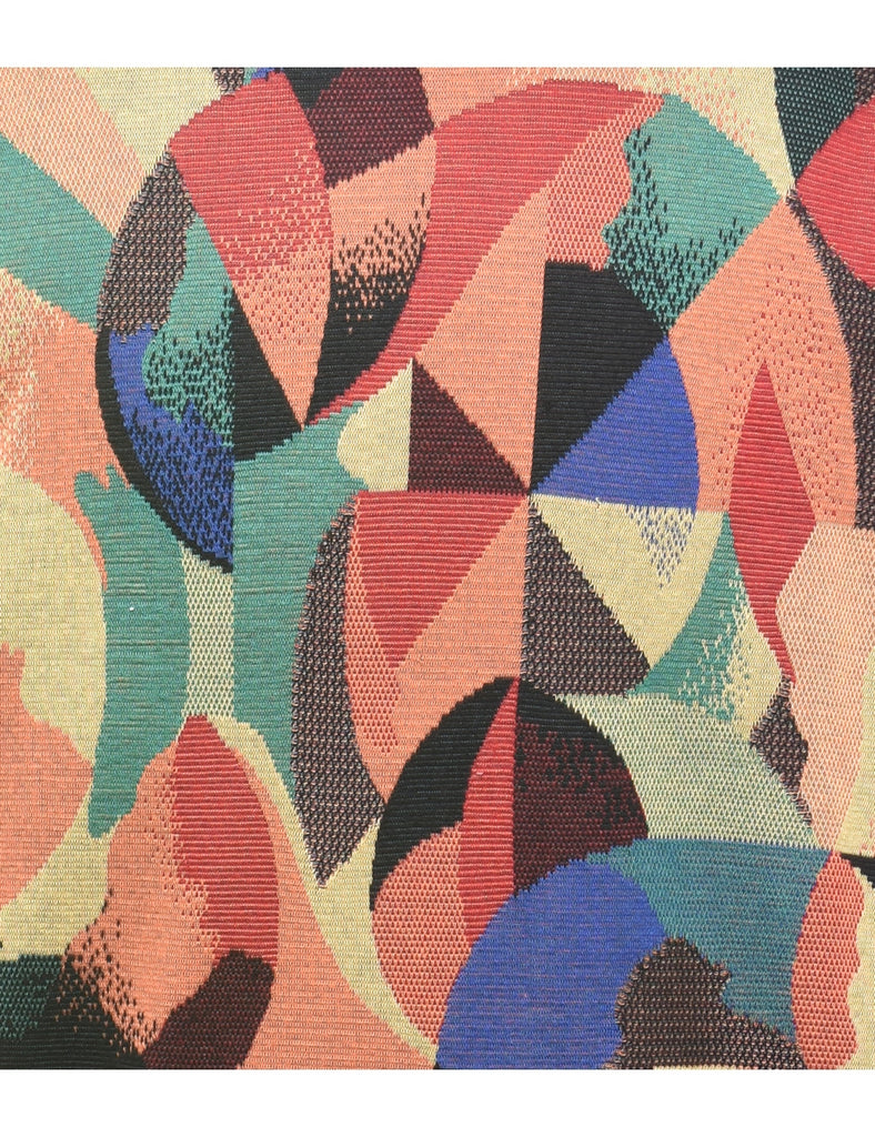 Geometric Pattern Jumper - L