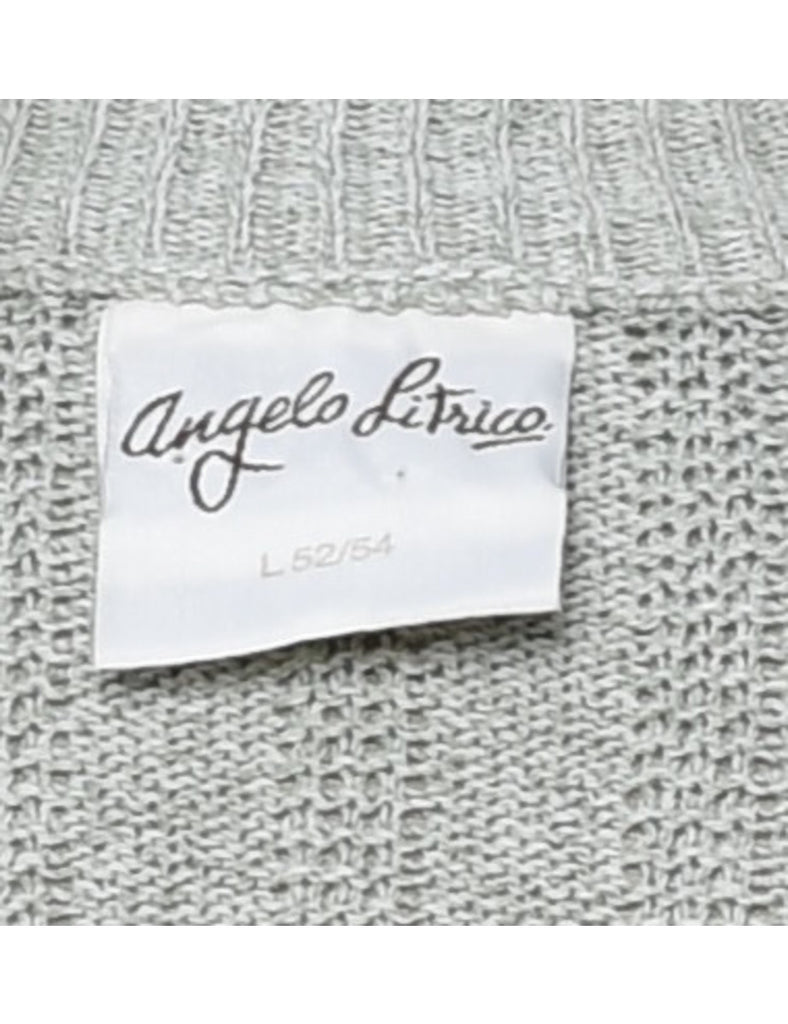 Geometric Pattern Jumper - L