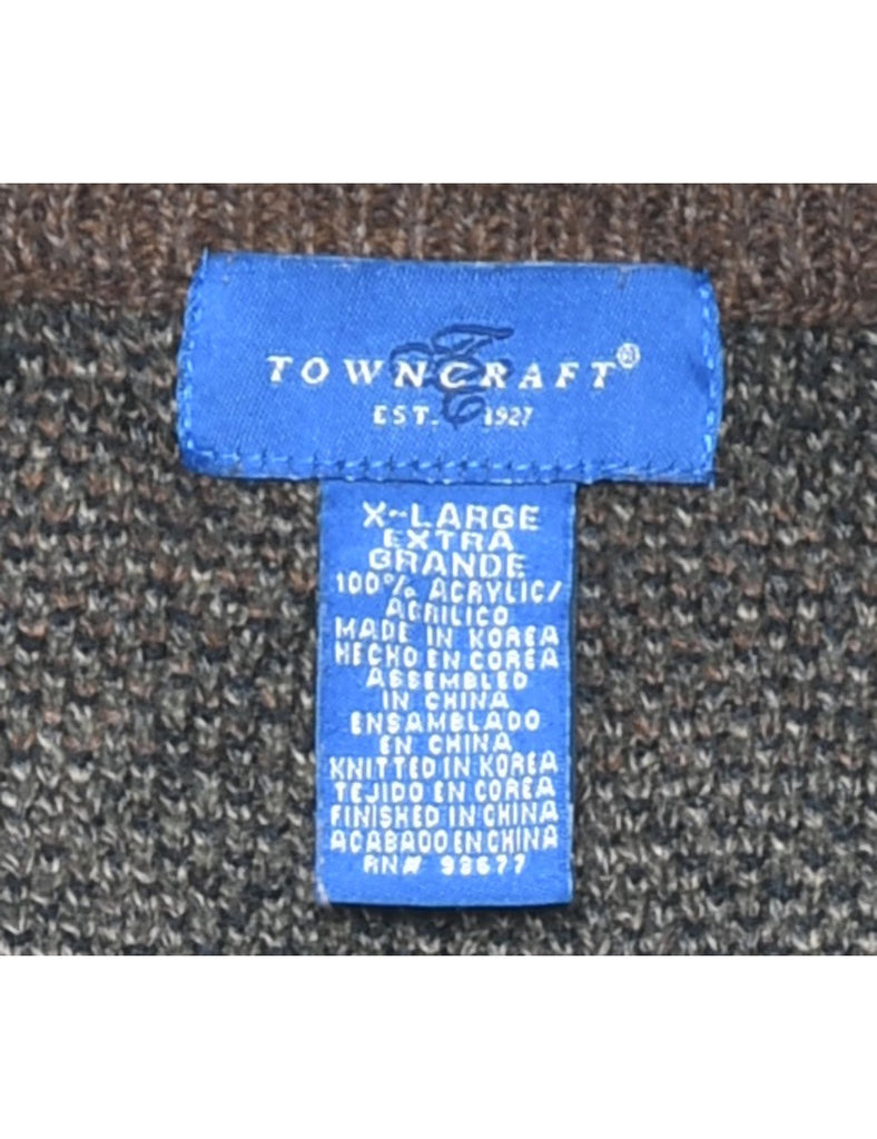 Geometric Pattern Jumper - XL