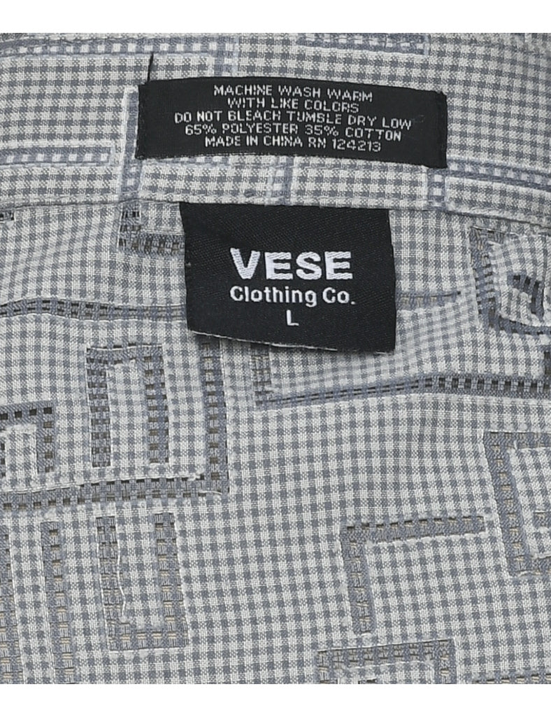 Geometric Pattern Shirt - L