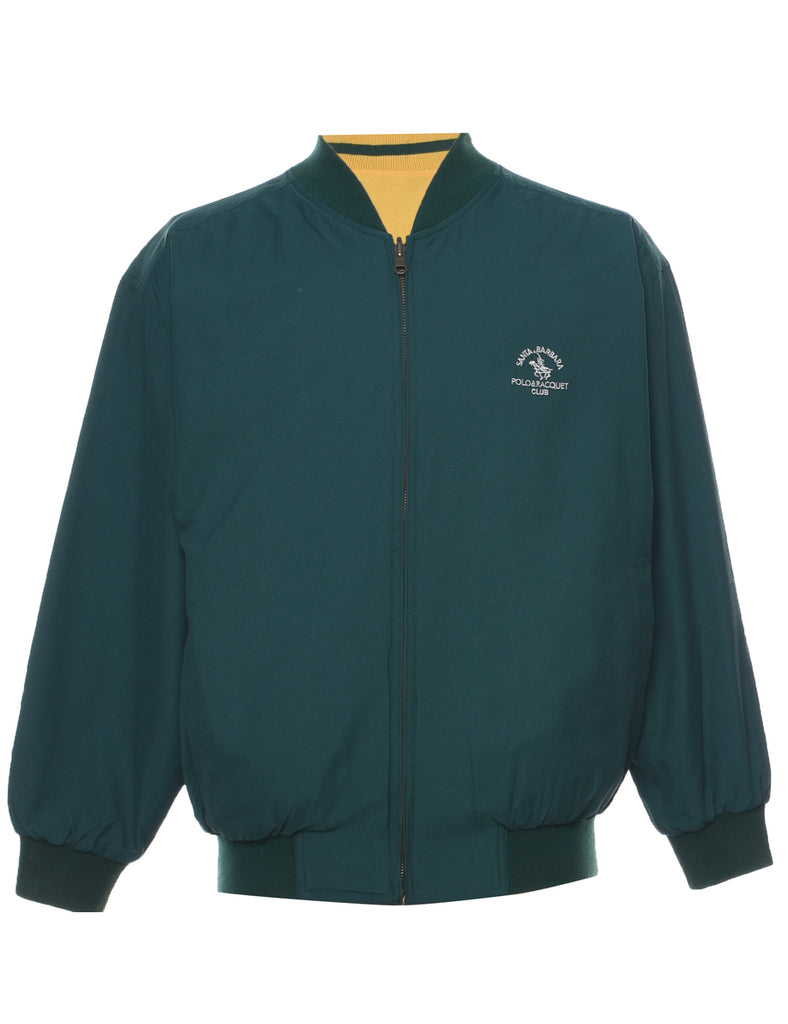 Green Bomber Jacket - L