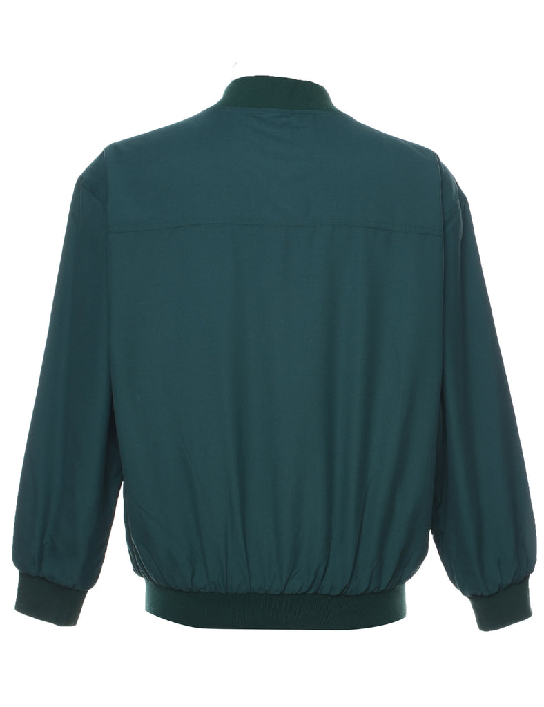 Green Bomber Jacket - L