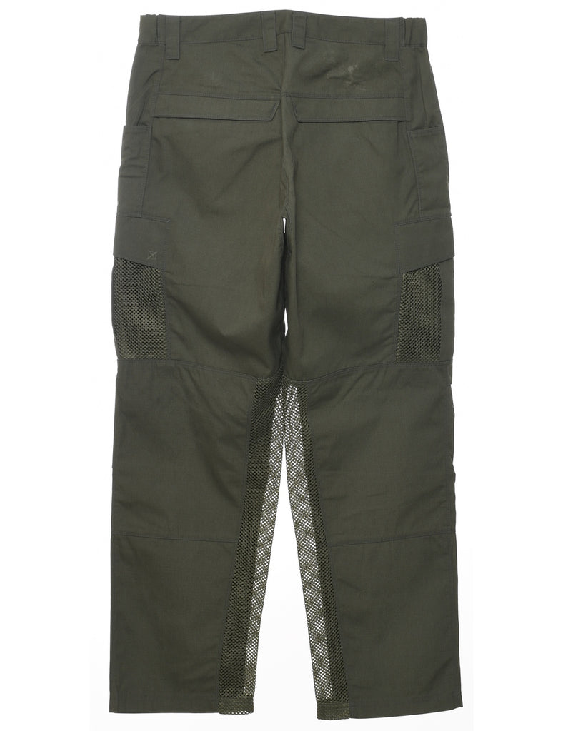 Green Cargo Pants - W34 L32