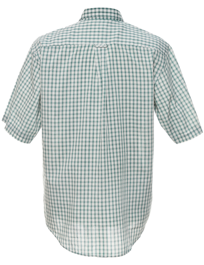 Green Checked Shirt - L