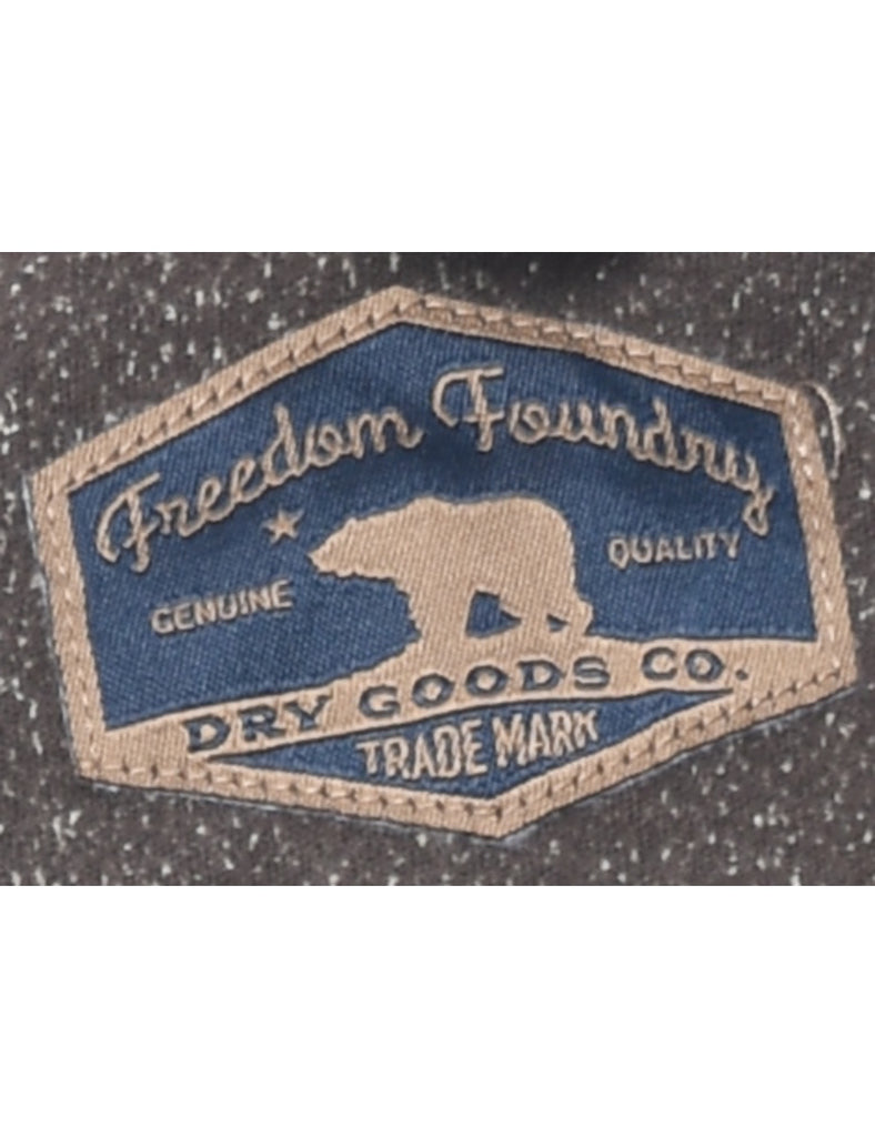 Grey Classic Flannel Shirt - L