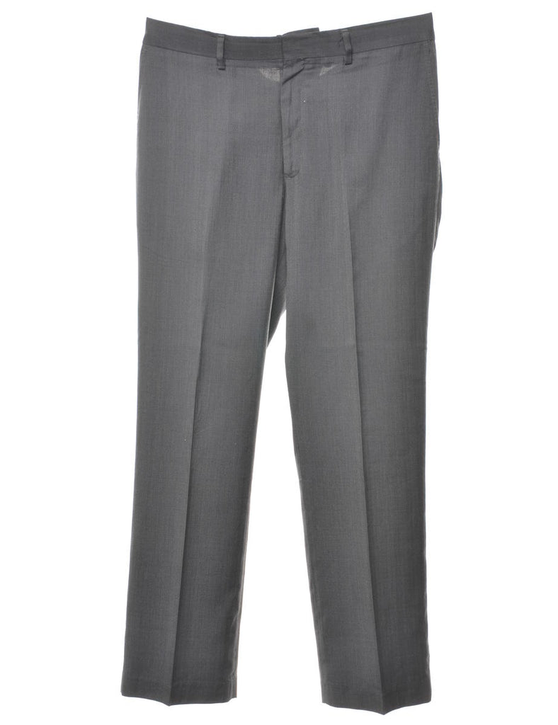 Grey Classic Suit Trousers - W36 L32