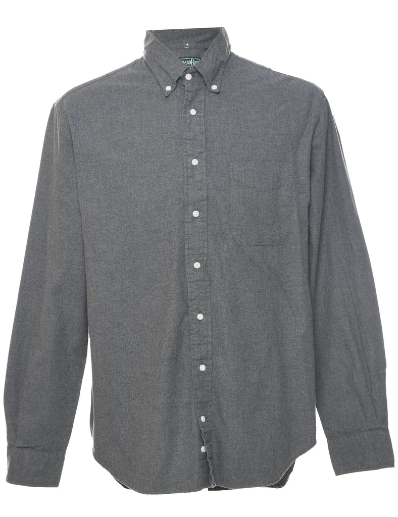 Grey Flannel Shirt - L