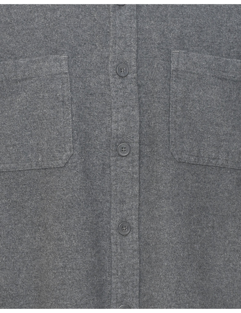 Grey Flannel Shirt - L