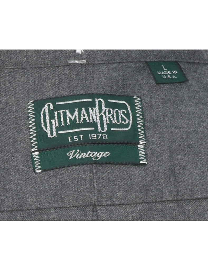 Grey Flannel Shirt - L
