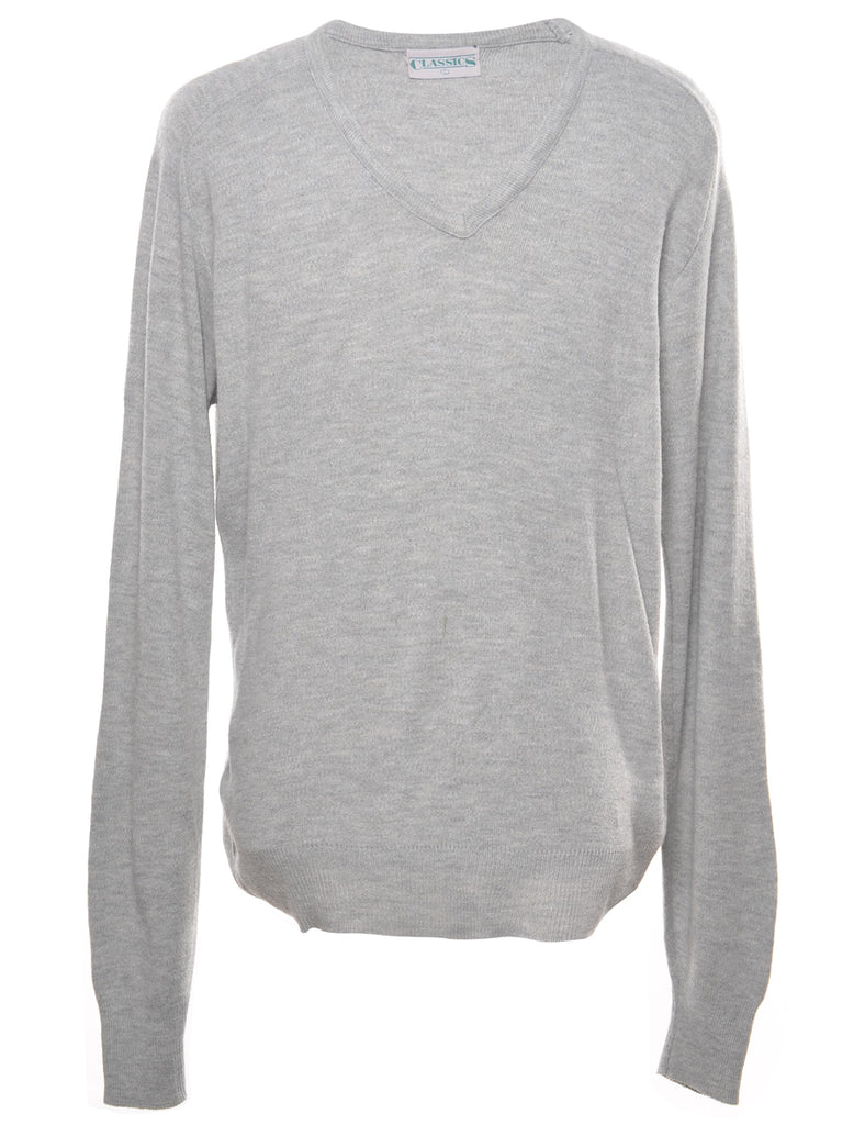 Grey Jumper - L