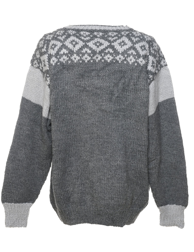 Grey Jumper - L
