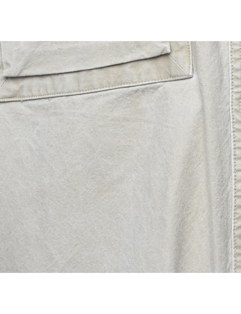 Grey Long Sleeved Shirt - L