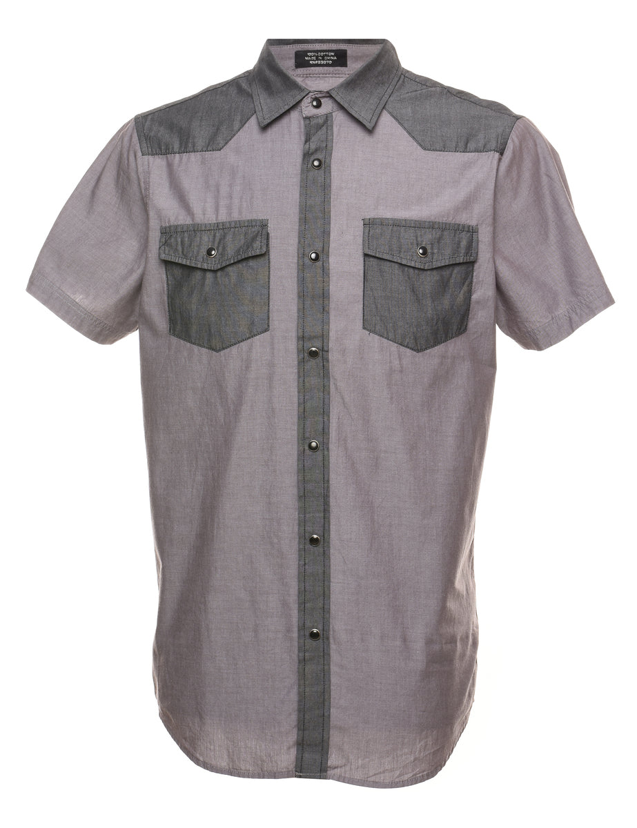 Mens short sleeve western shirts on sale