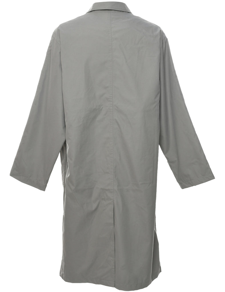 Grey Trench Coat - L