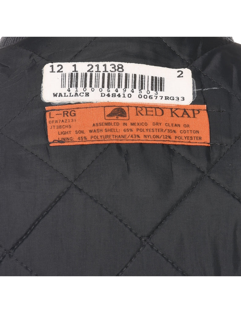 Grey Workwear Bomber Jacket - L