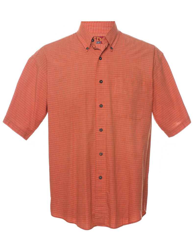 Haggar Checked Shirt - M
