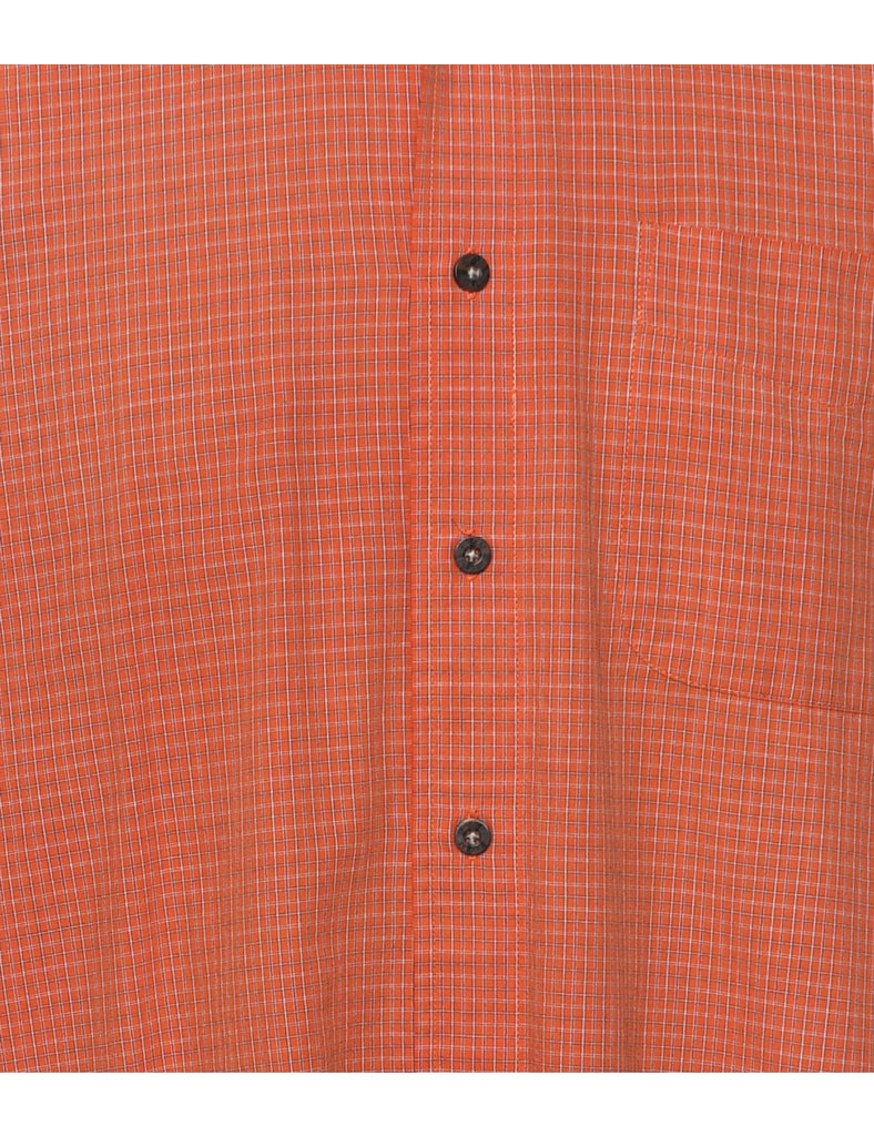 Haggar Checked Shirt - M