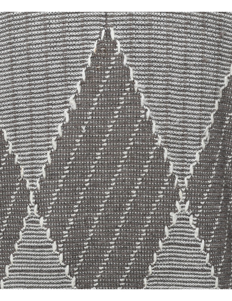 Harlequin Pattern Jumper - M