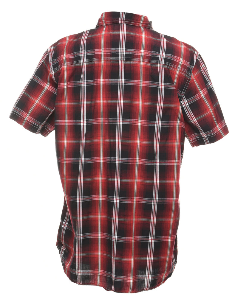 Harley Davidson Checked Western Shirt - L