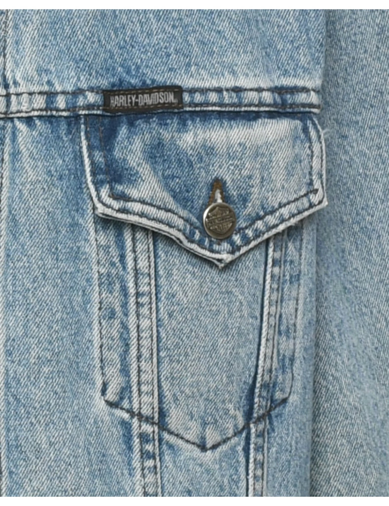 Harley Davidson Denim Jacket - L