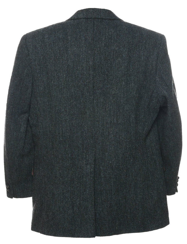 Herringbone Tweed Blazer - XL