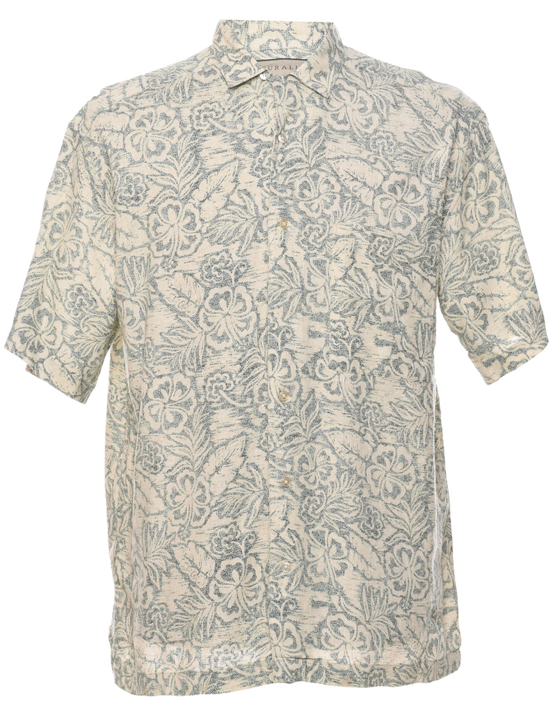 Hibiscus Hawaiian Shirt - M