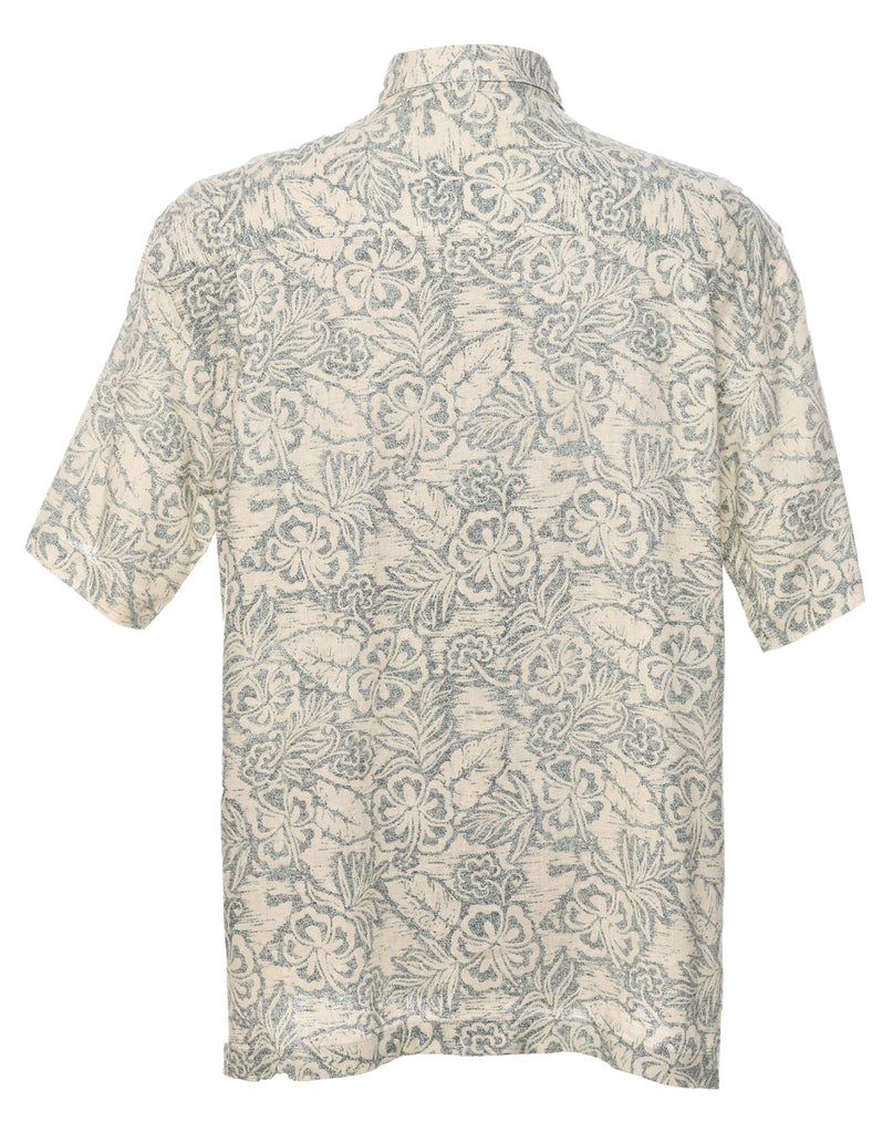 Hibiscus Hawaiian Shirt - M